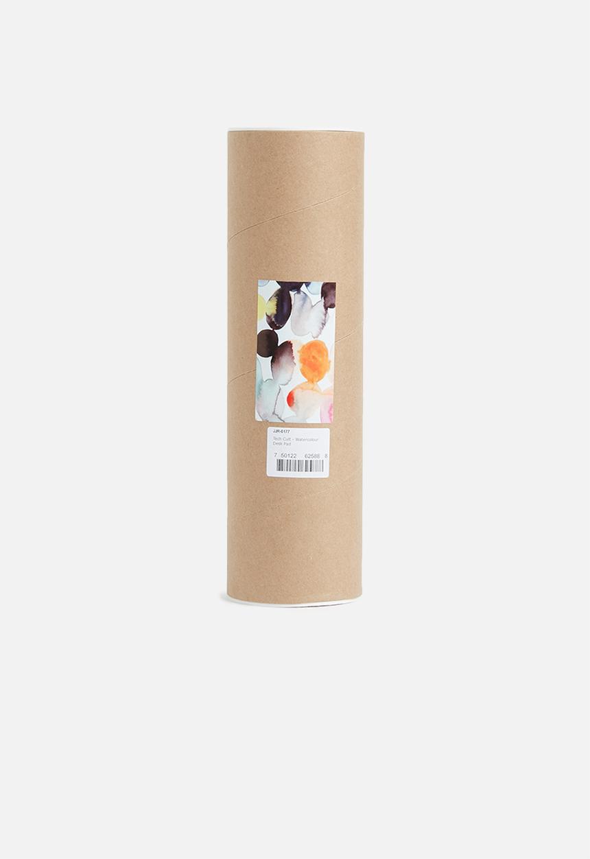 Tech Cult - Watercolour desk pad - multi