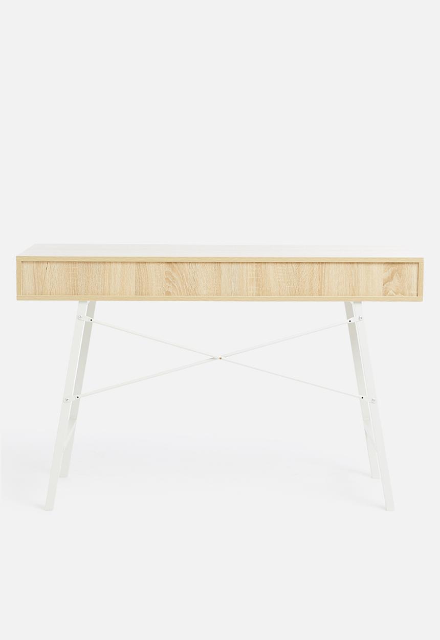 Sixth Floor - Cale desk - white