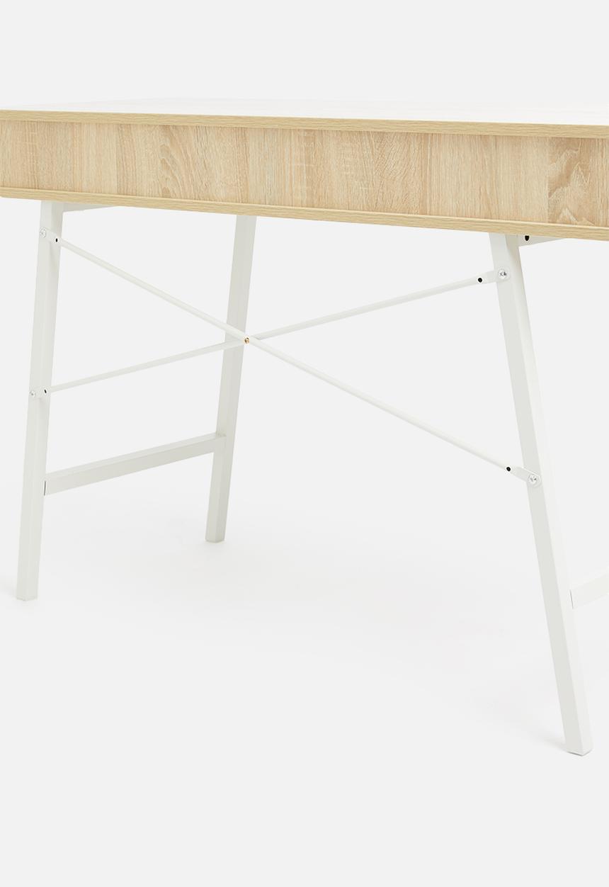 Sixth Floor - Cale desk - white