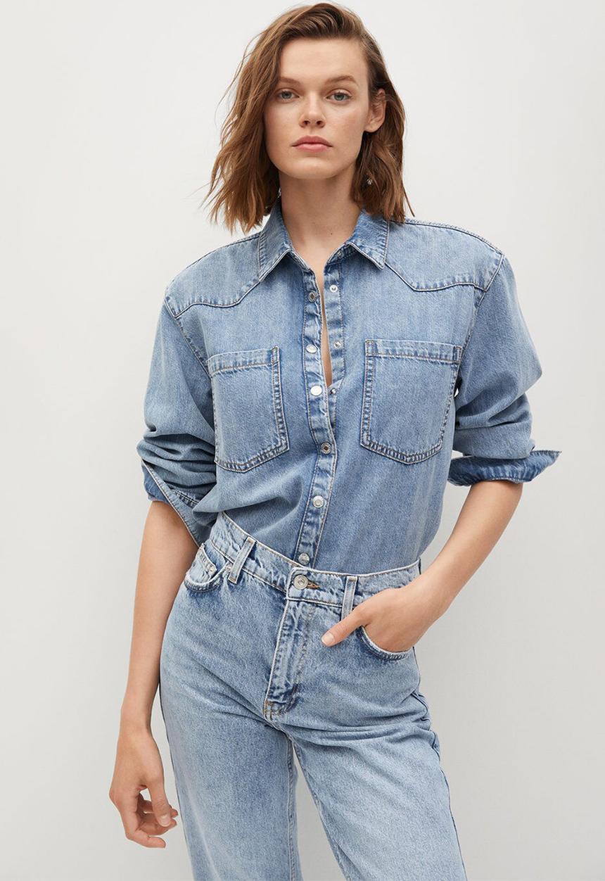 MANGO - Jeansmom80 - open blue