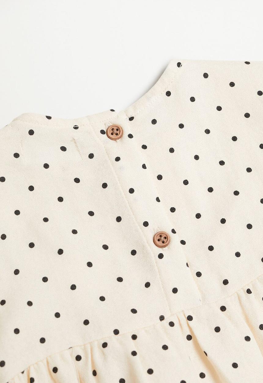 MANGO - Topito long sleeve blouse - off white 