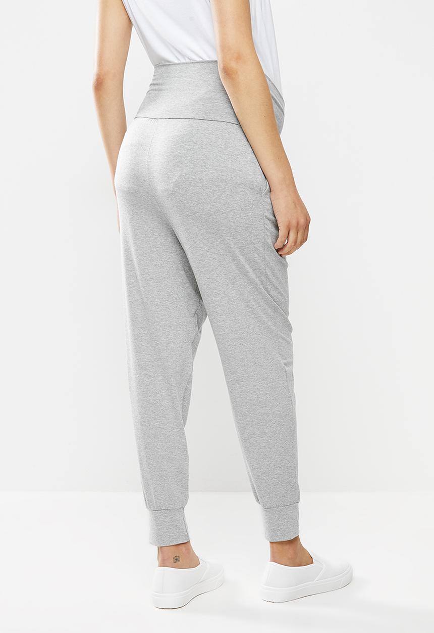 edit Maternity - Drop crotch jogger - grey 