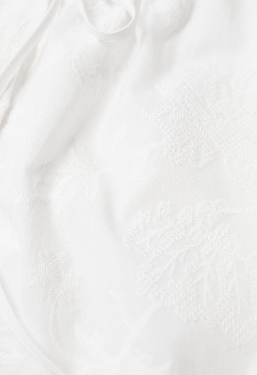 MANGO - Blouse borda - natural