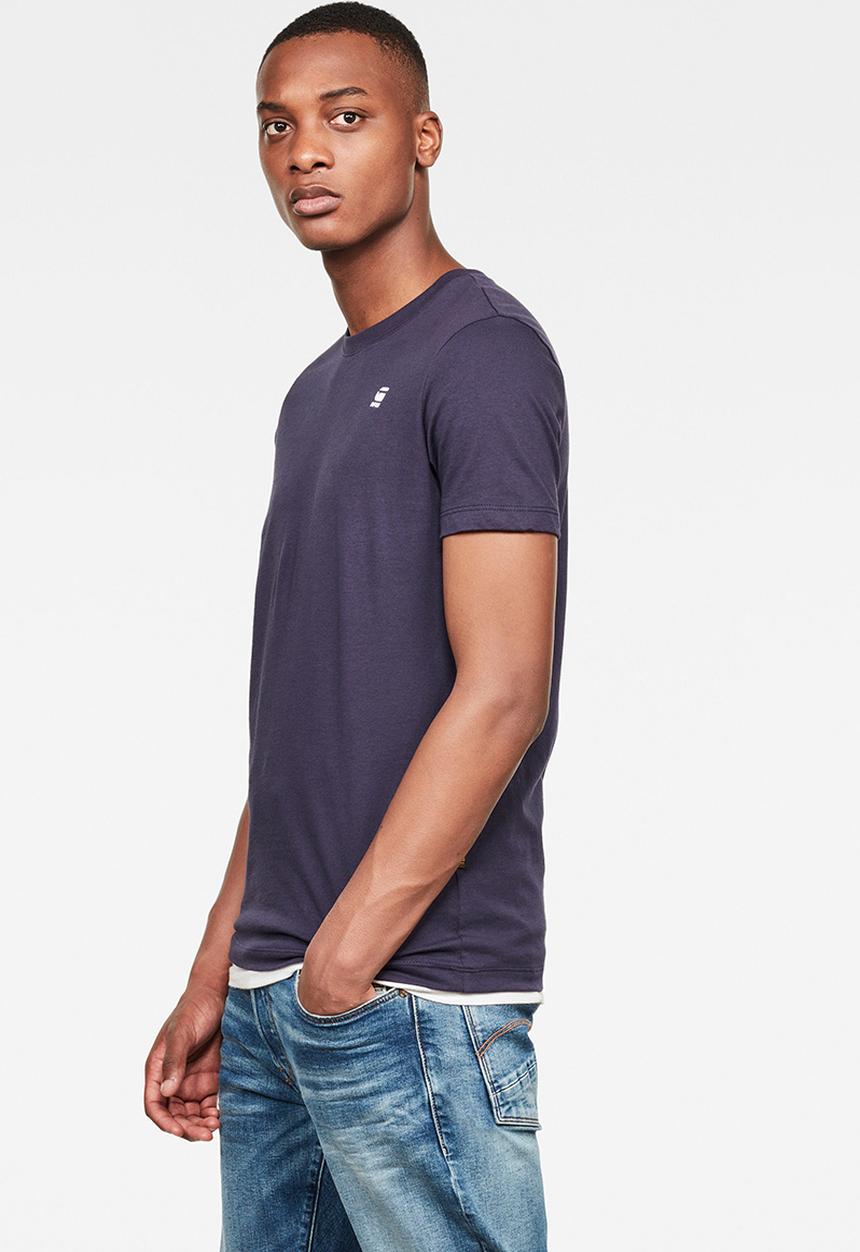 G-STAR - Graw slim r t short sleeve - sartho blue