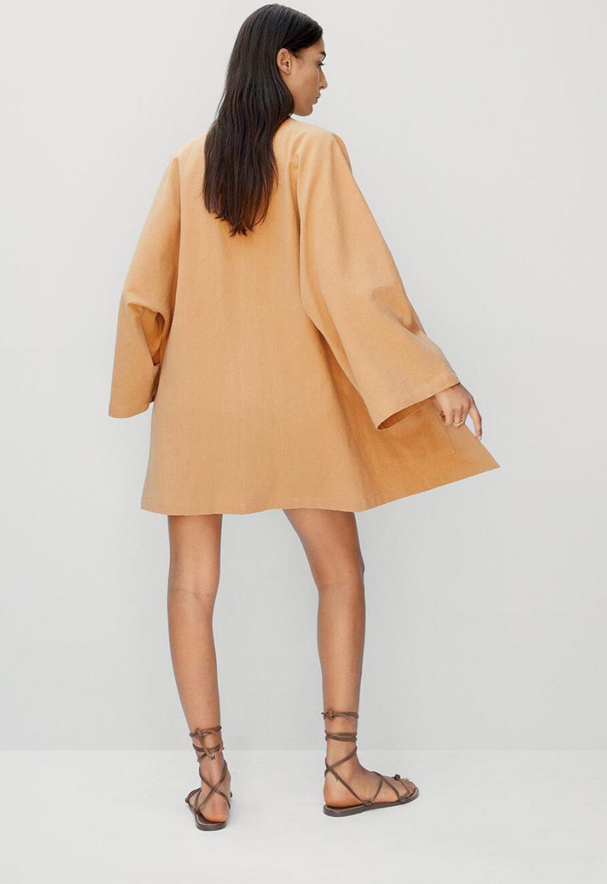 MANGO - Jacket adrien - light pastel orange