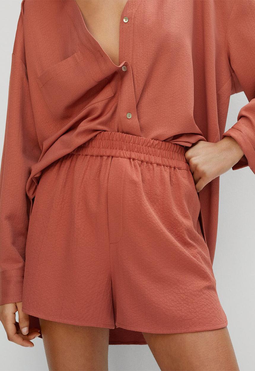 MANGO - Shorts luarca - rust/copper