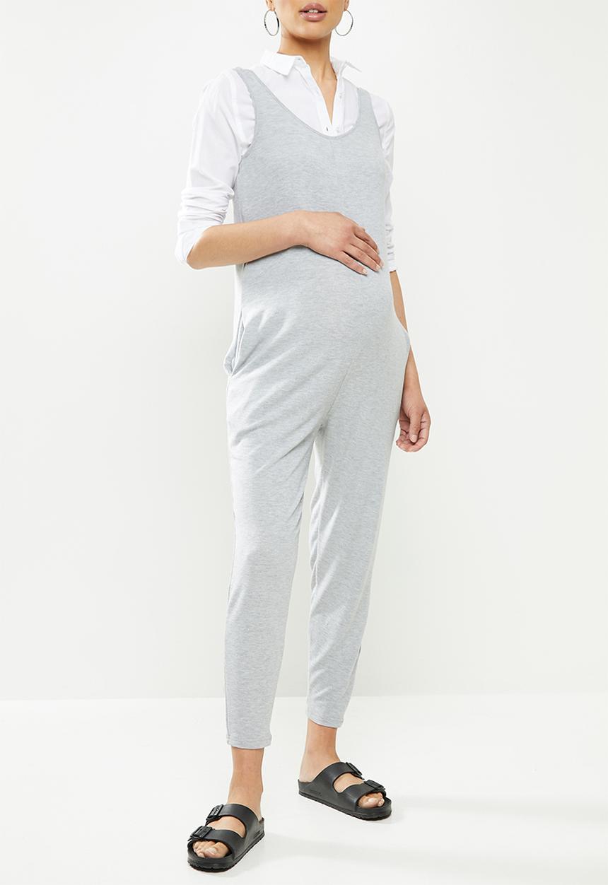 Superbalist - Soft slim leg jumpsuit - grey