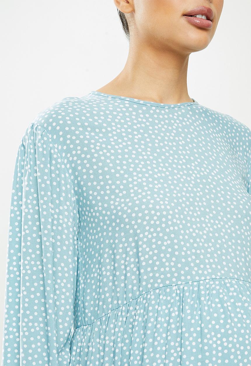 Superbalist - Babydoll dress - blue 