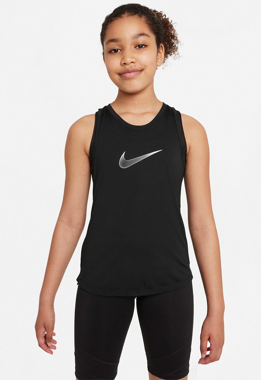 Nike - G nk df one tank gx - black & white