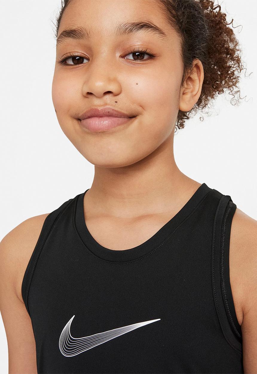 Nike - G nk df one tank gx - black & white
