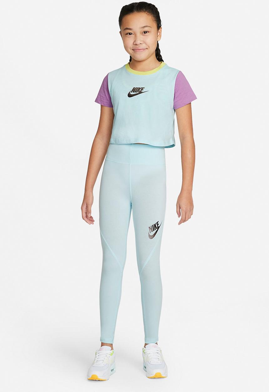 Nike - G nsw tee crop - blue 