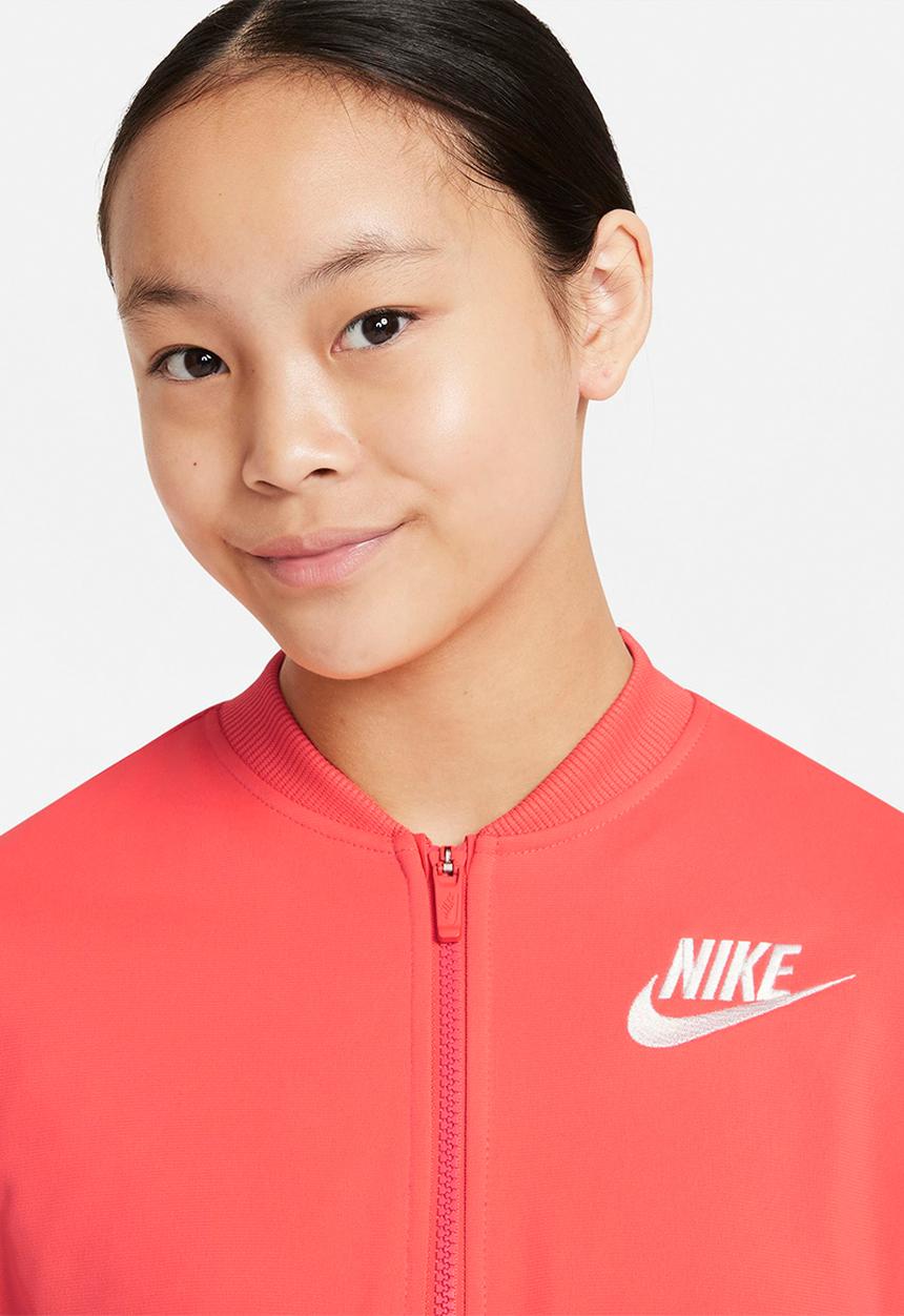 Nike - G nsw trk suit tricot - magic ember/white