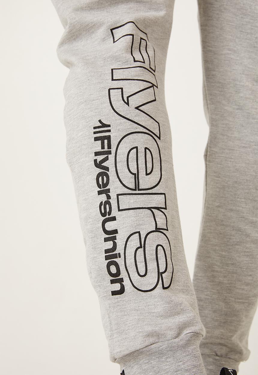 Flyersunion - Panel jogger - grey melange