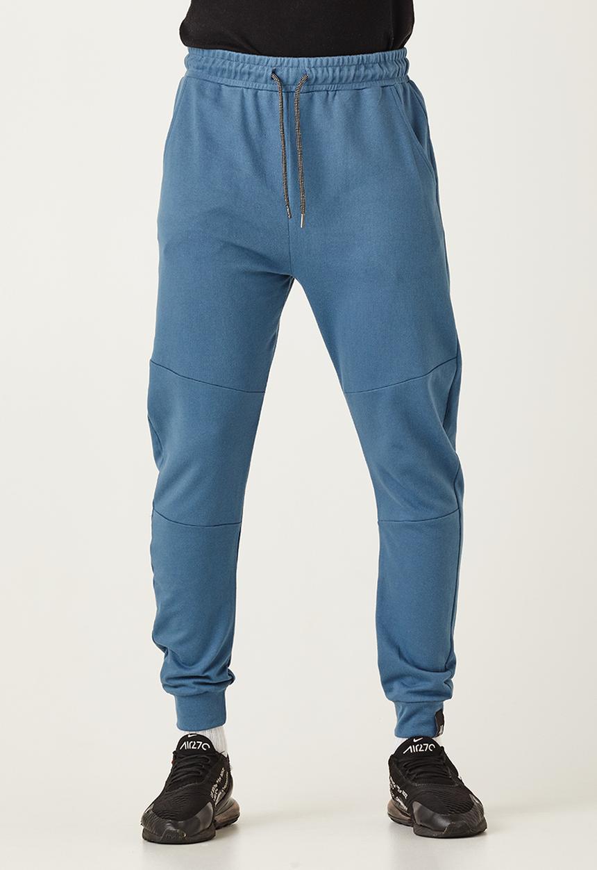 Flyersunion - Panel jogger - denim blue