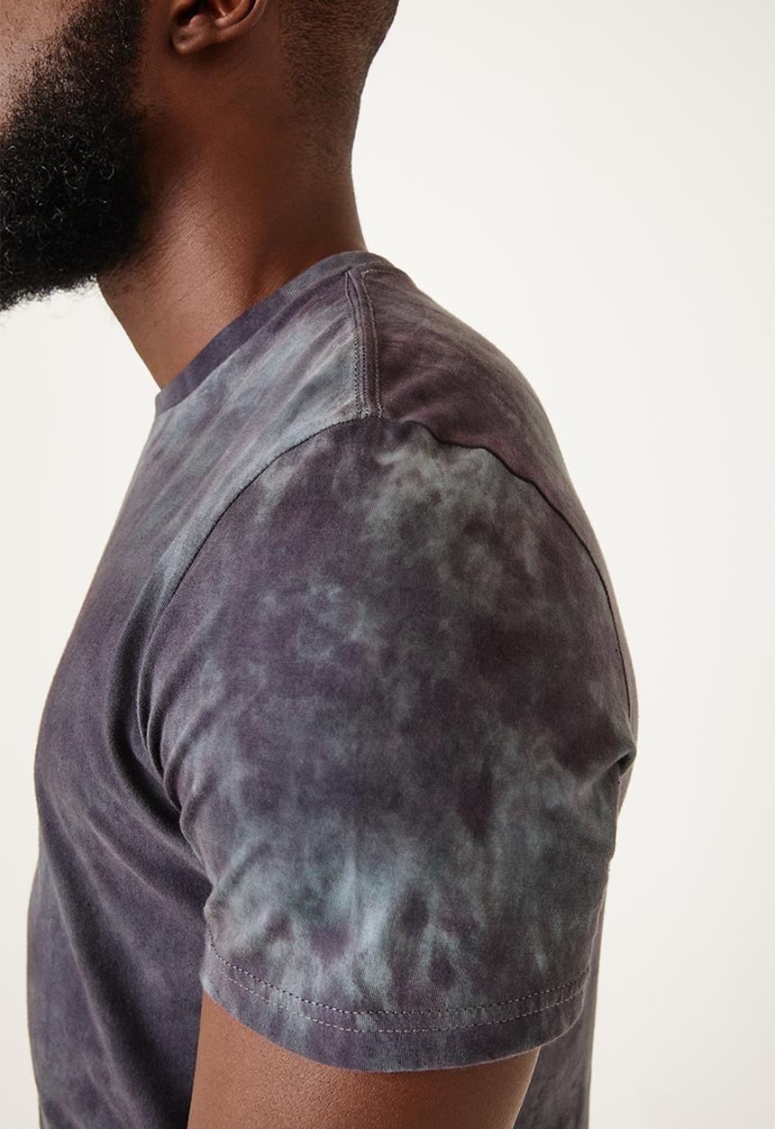 Flyersunion - Longline spectra-dye tee - navy spectra dye