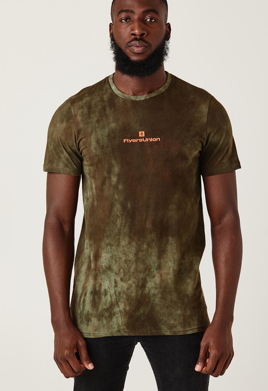 Flyersunion - Longline spectra-dye tee - fatigue spectra dye