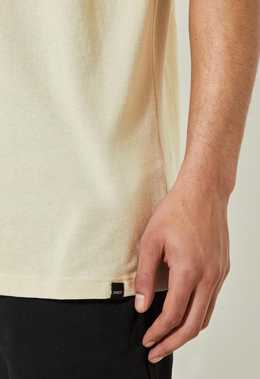 Superbalist - Nate crew neck tee - beige 