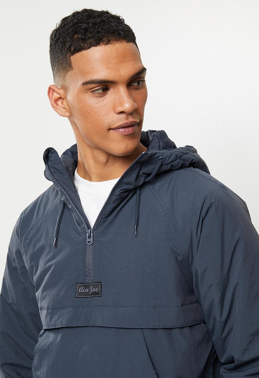 Aca Joe - Aca joe padded jacket- windbreaker - navy