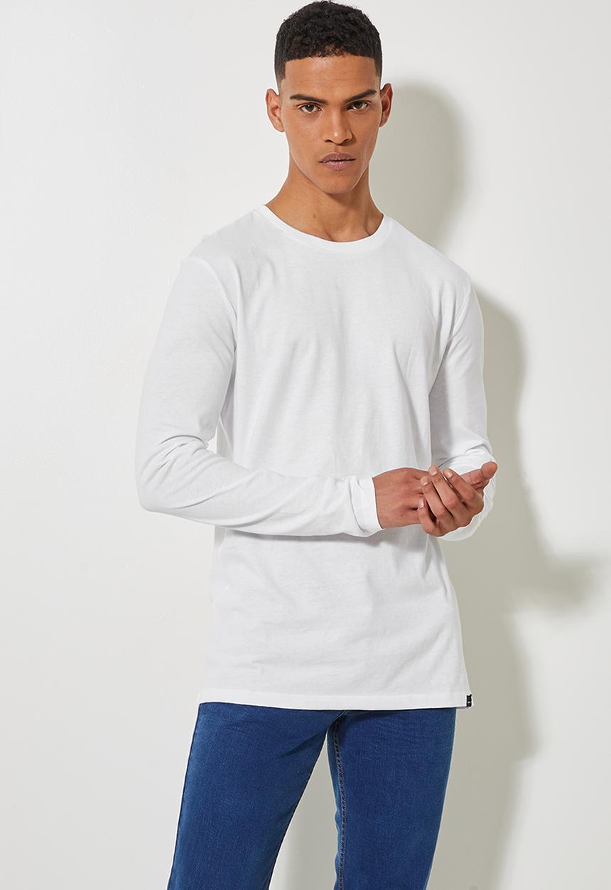 Superbalist - 5-Pack nate long sleeve crew neck tee - multi