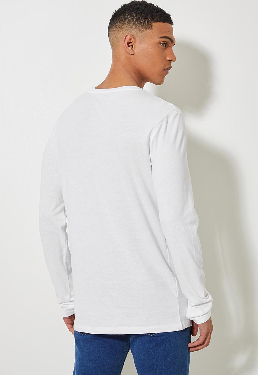 Superbalist - 5-Pack nate long sleeve crew neck tee - multi