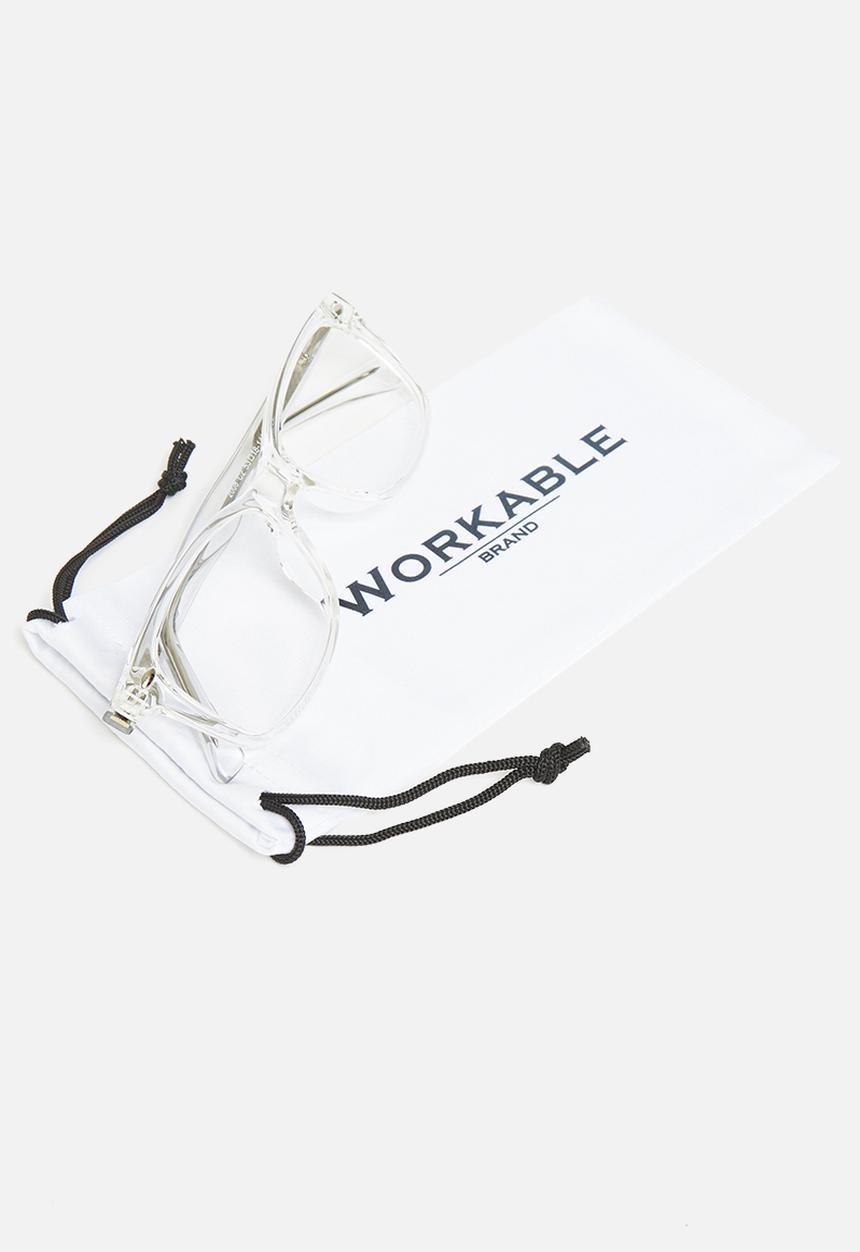 Workable Brand - Detroit reading glasses - clear