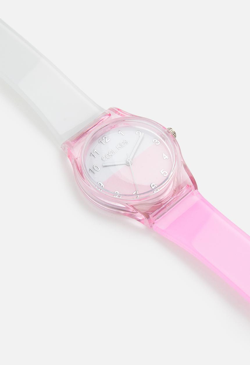 Cool Kids - Switch watch - white & pink