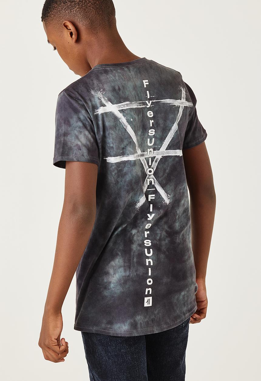 Flyersunion - Spectra dye tee - navy dye