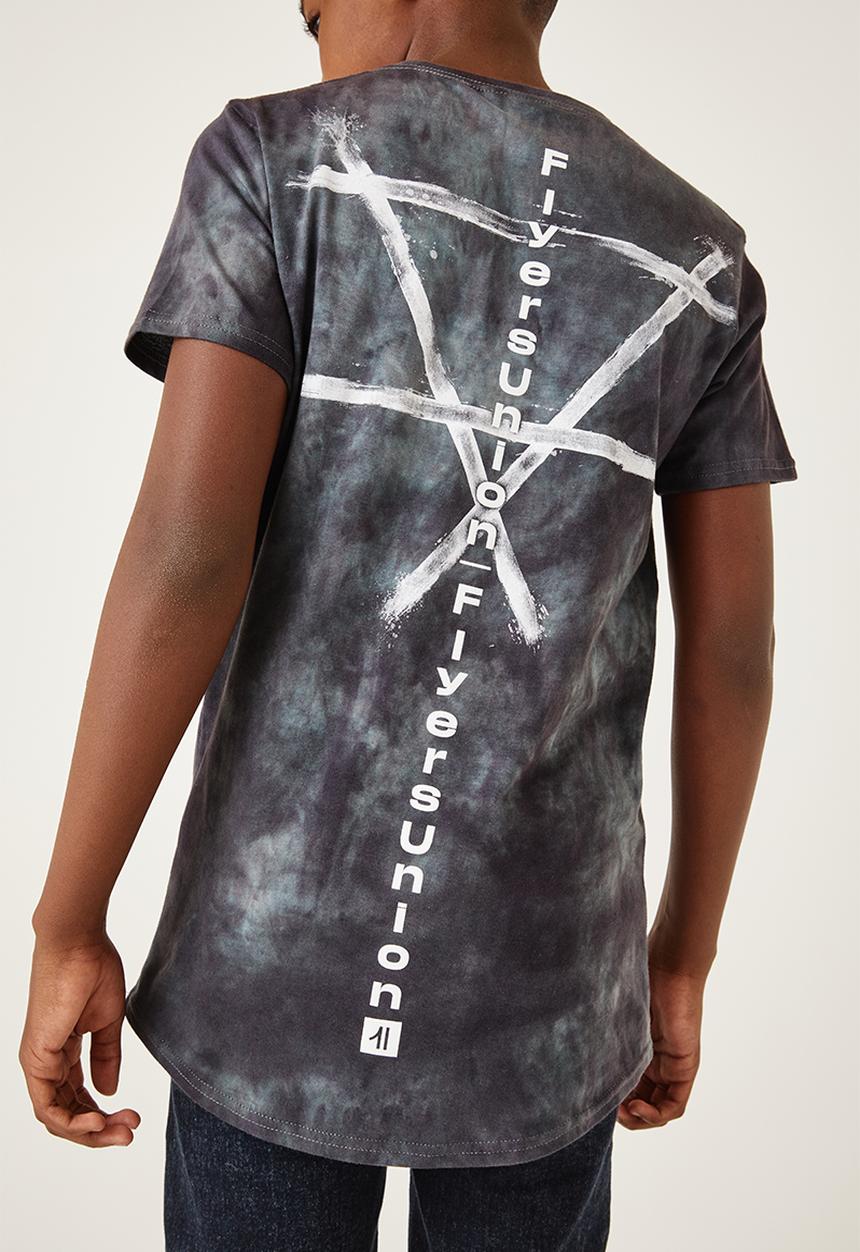 Flyersunion - Spectra dye tee - navy dye