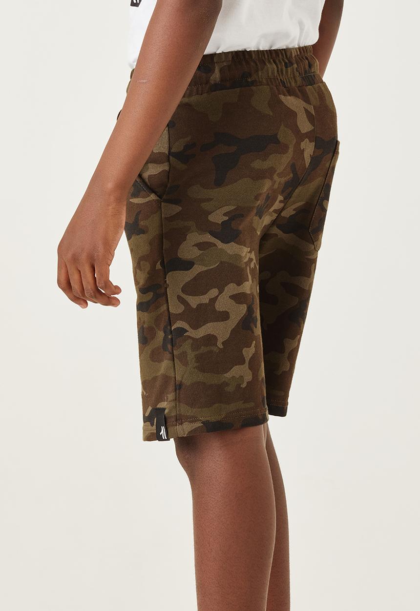 Flyersunion - Utility knit short - camo