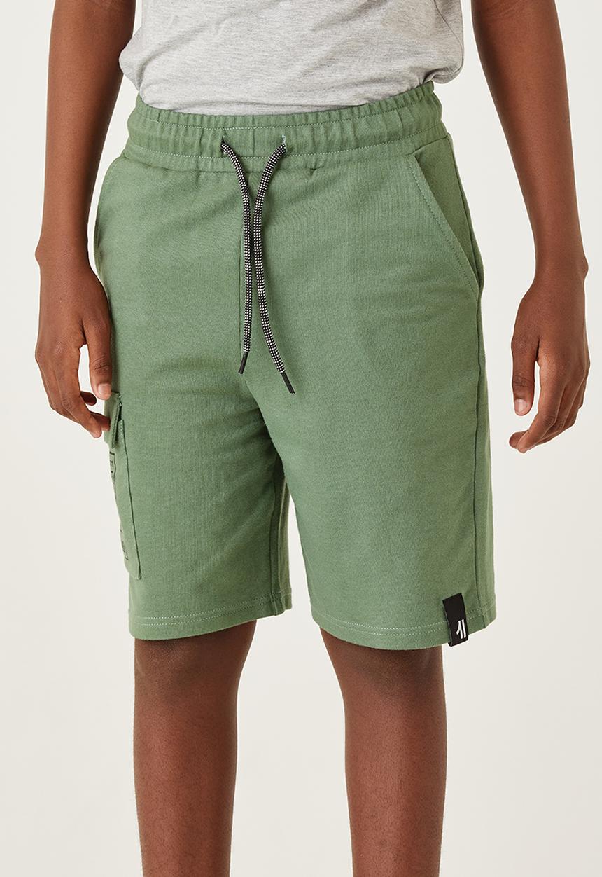 Flyersunion - Utility knit short - olive