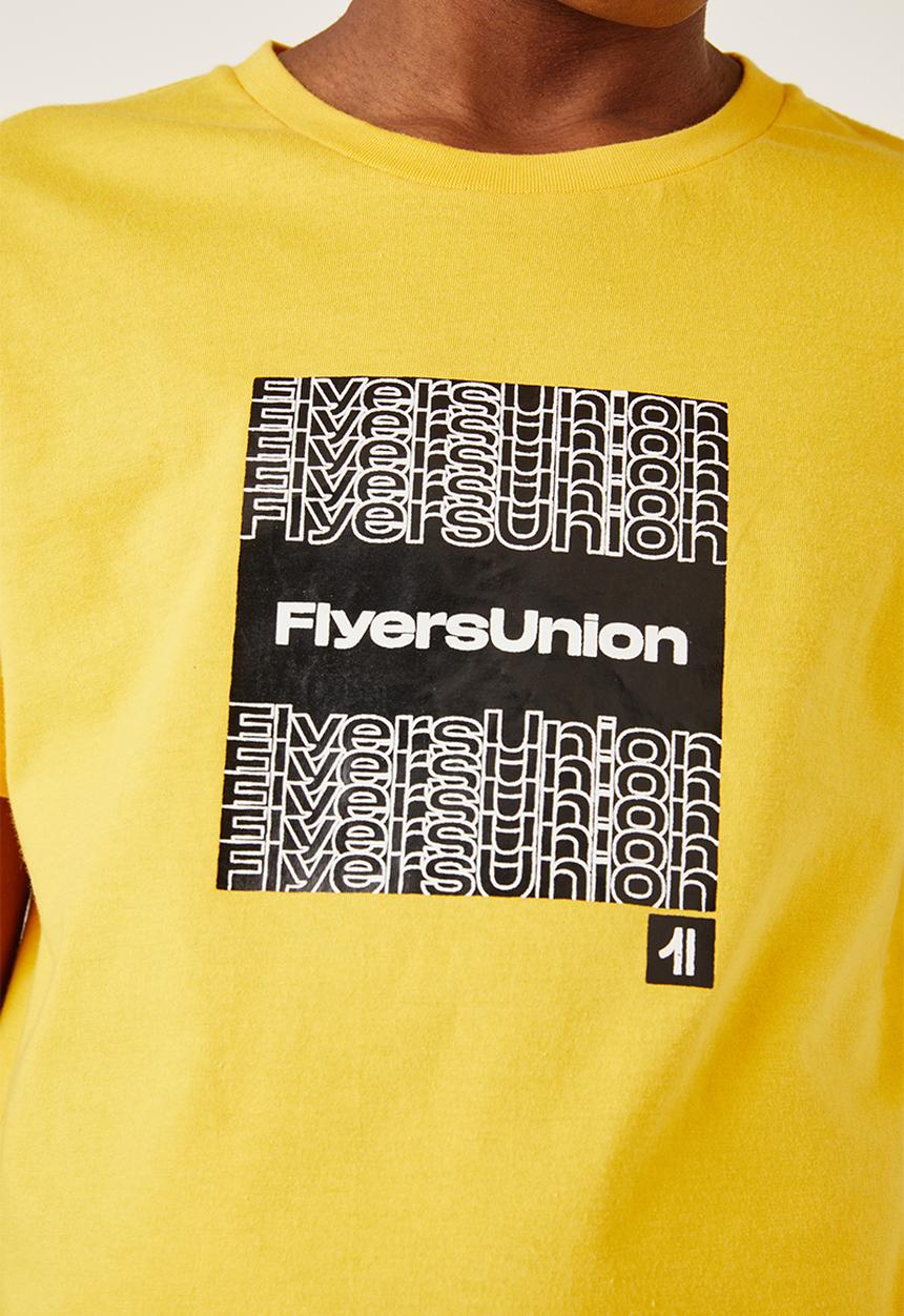 Flyersunion - Logo tee - gold