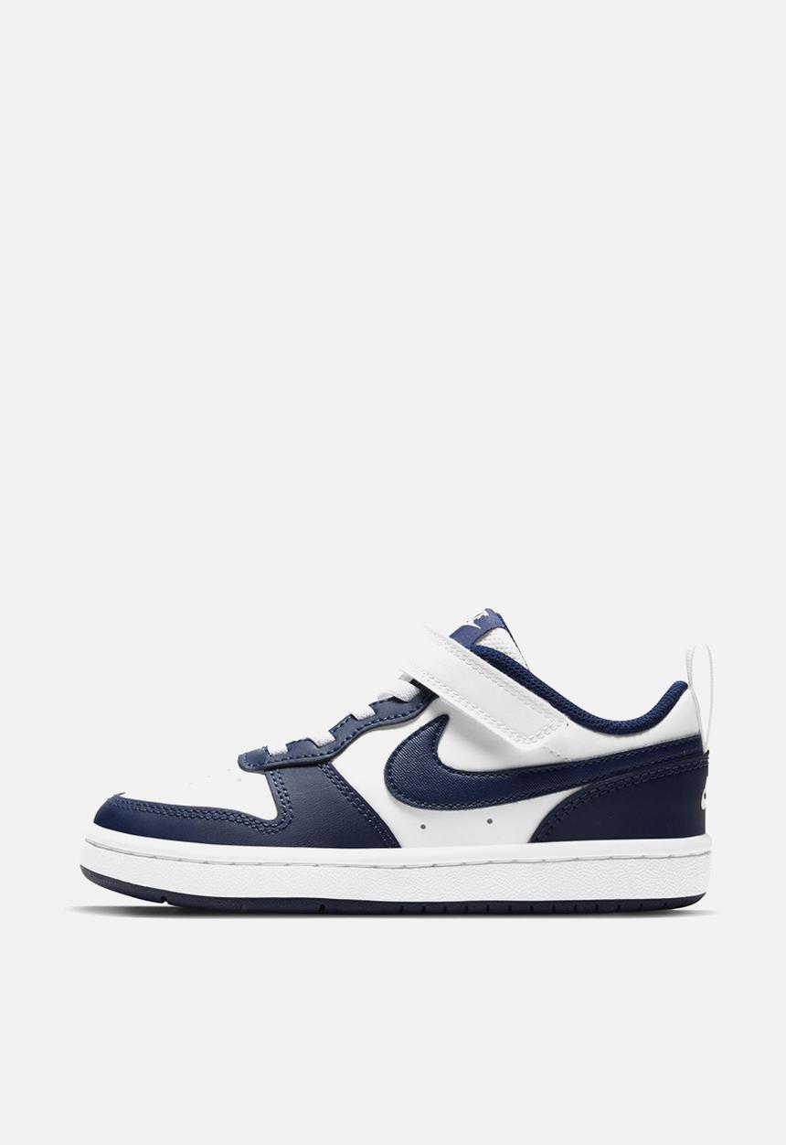 Nike - Nike court borough low 2 (psv) - white/blvoid