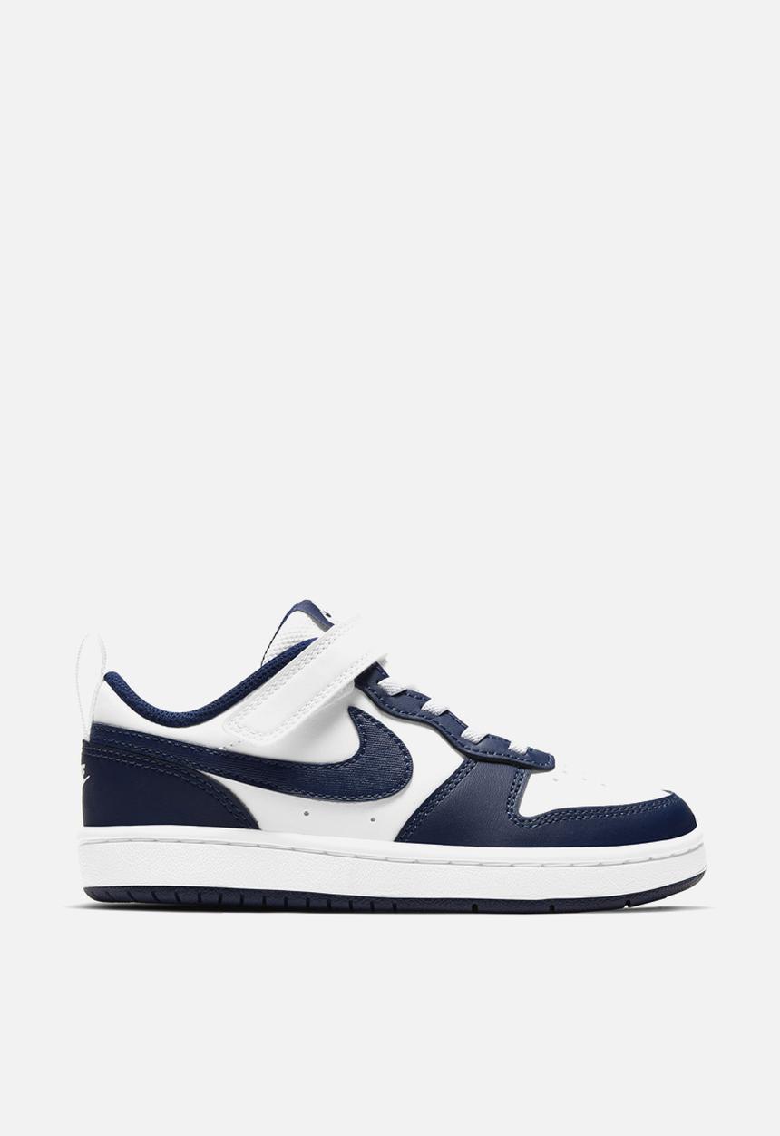 Nike - Nike court borough low 2 (psv) - white/blvoid