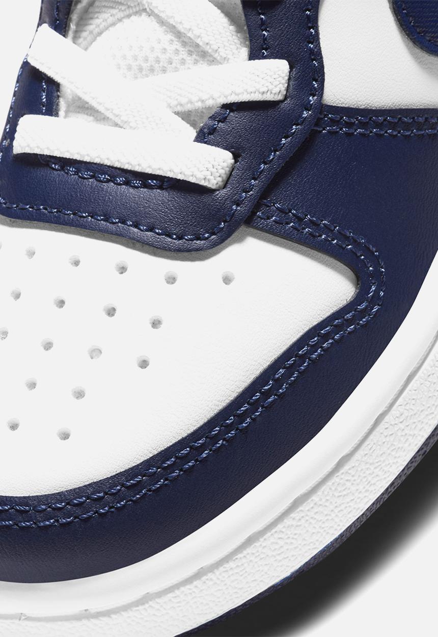 Nike - Nike court borough low 2 (psv) - white/blvoid