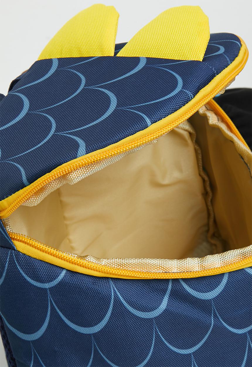 Pop Candy - Boys dino bag - navy & yellow