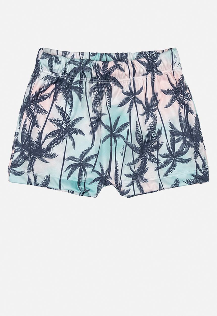 Quimby - Boys printed swimming shorts - light blue