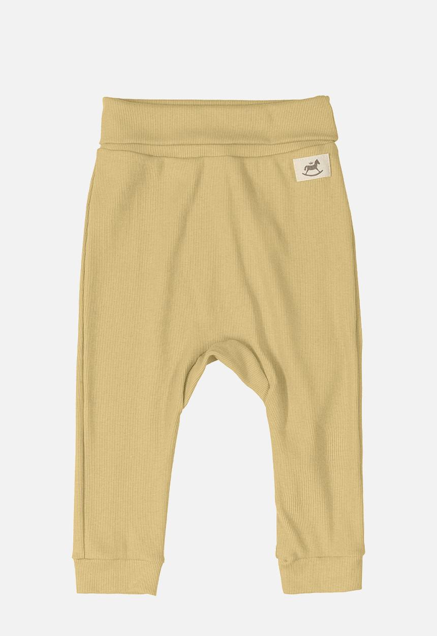 UP Baby - Ribbed pants - yellow