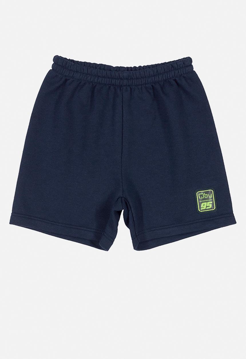 Quimby - Boys camo tee & shorts set - green & navy