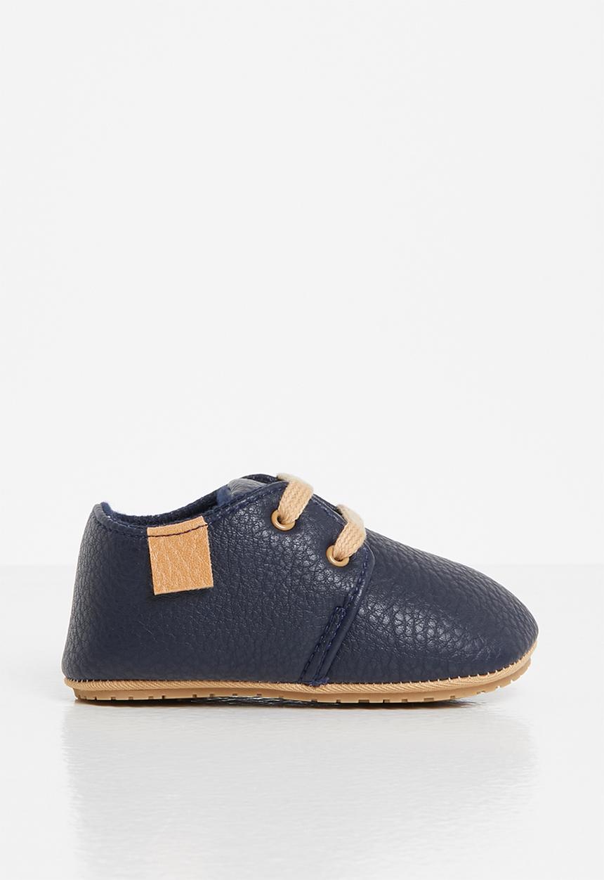 Pop Candy - Baby boys slip on sneakers - navy