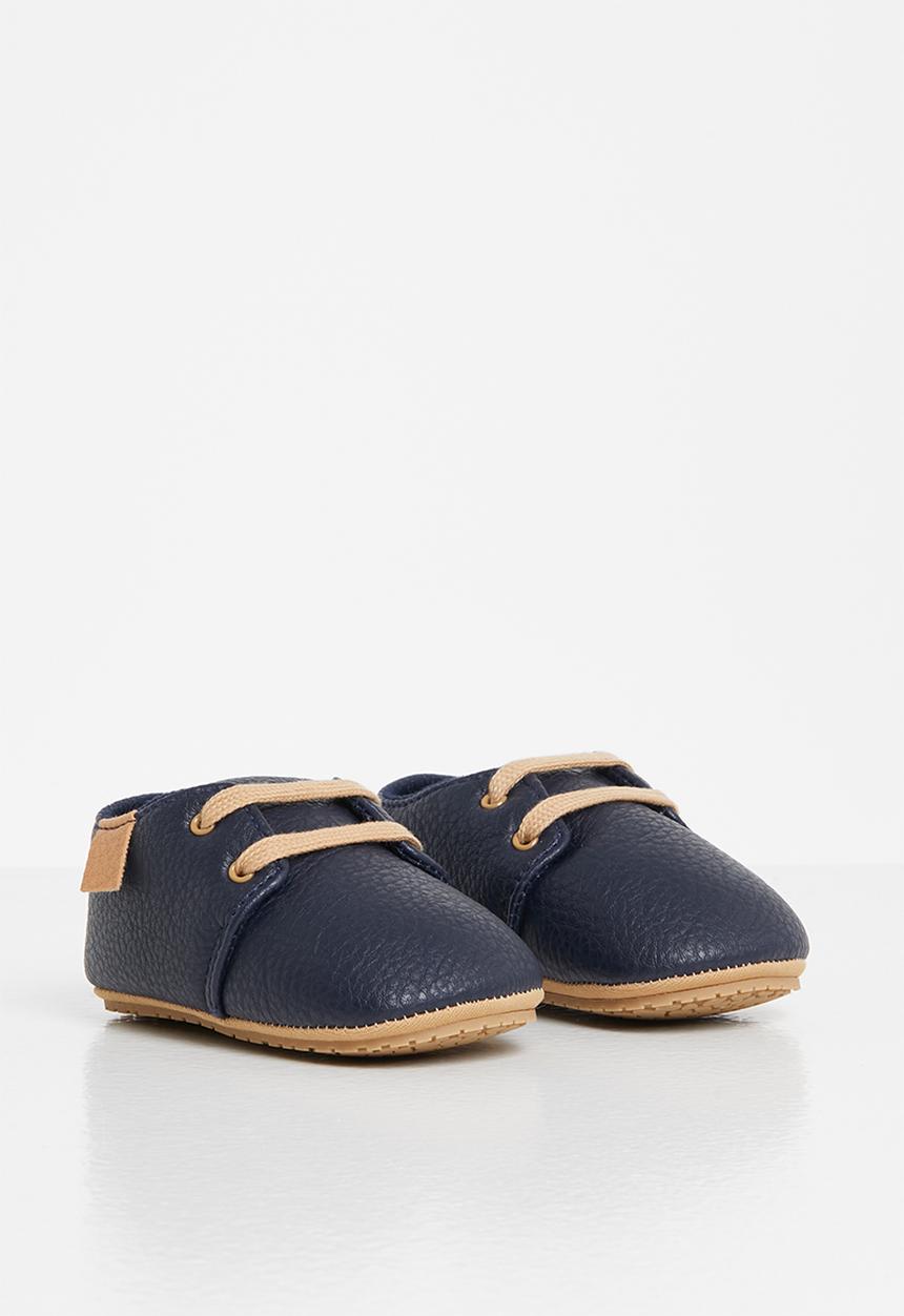 Pop Candy - Baby boys slip on sneakers - navy