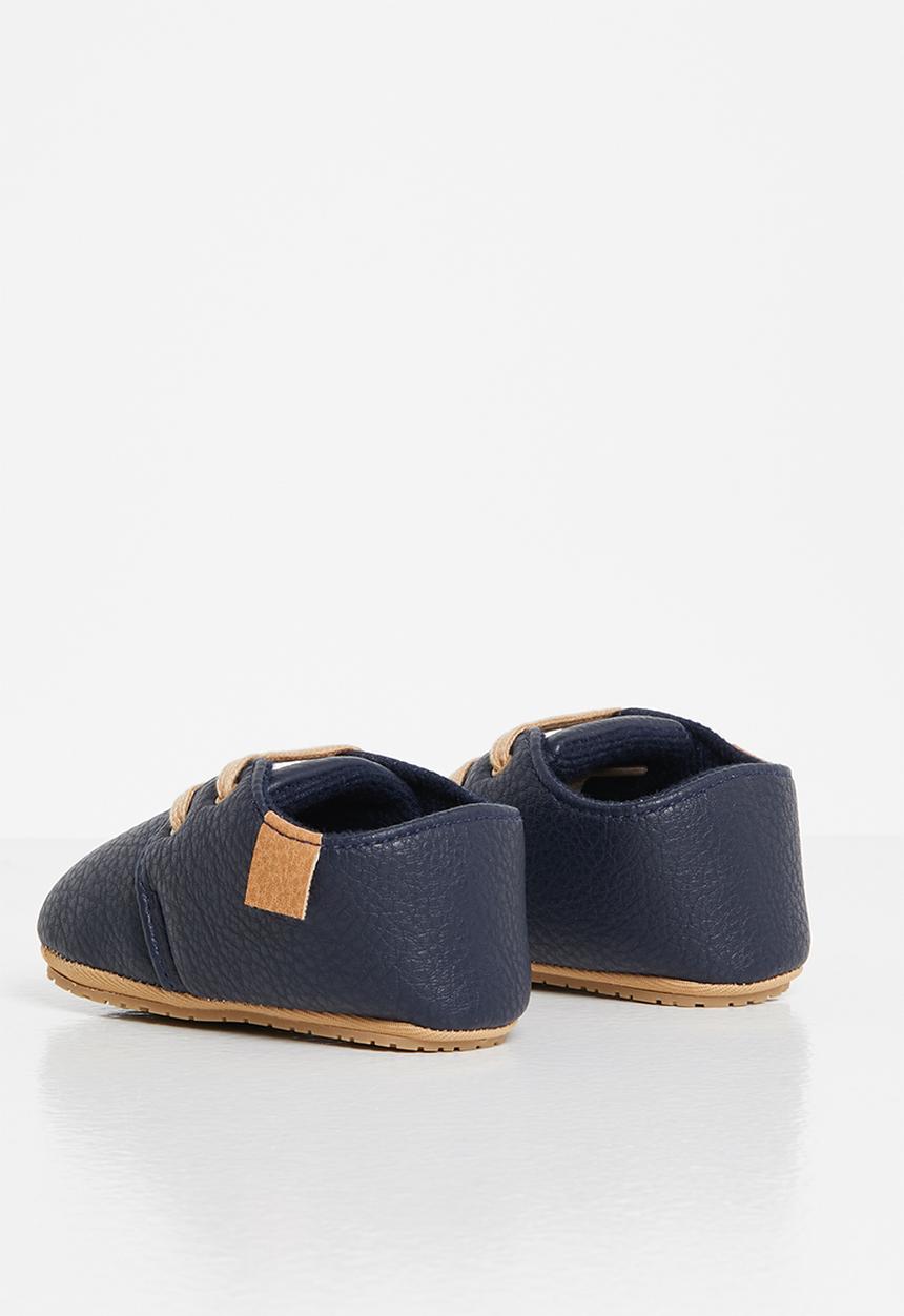 Pop Candy - Baby boys slip on sneakers - navy
