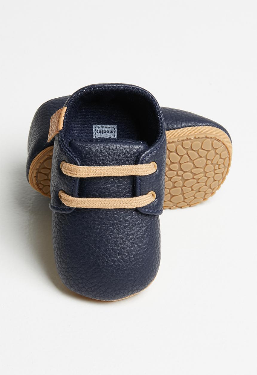 Pop Candy - Baby boys slip on sneakers - navy