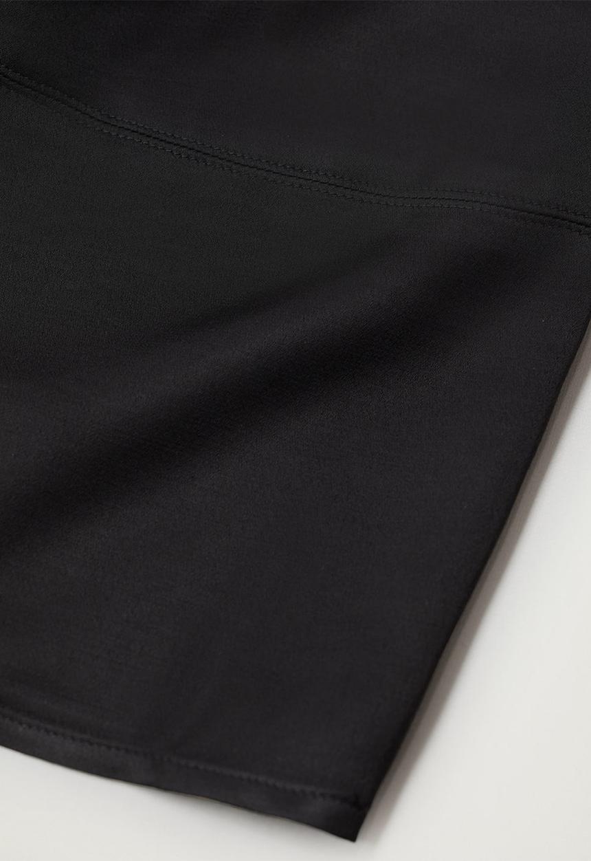 MANGO - Cami bet - black