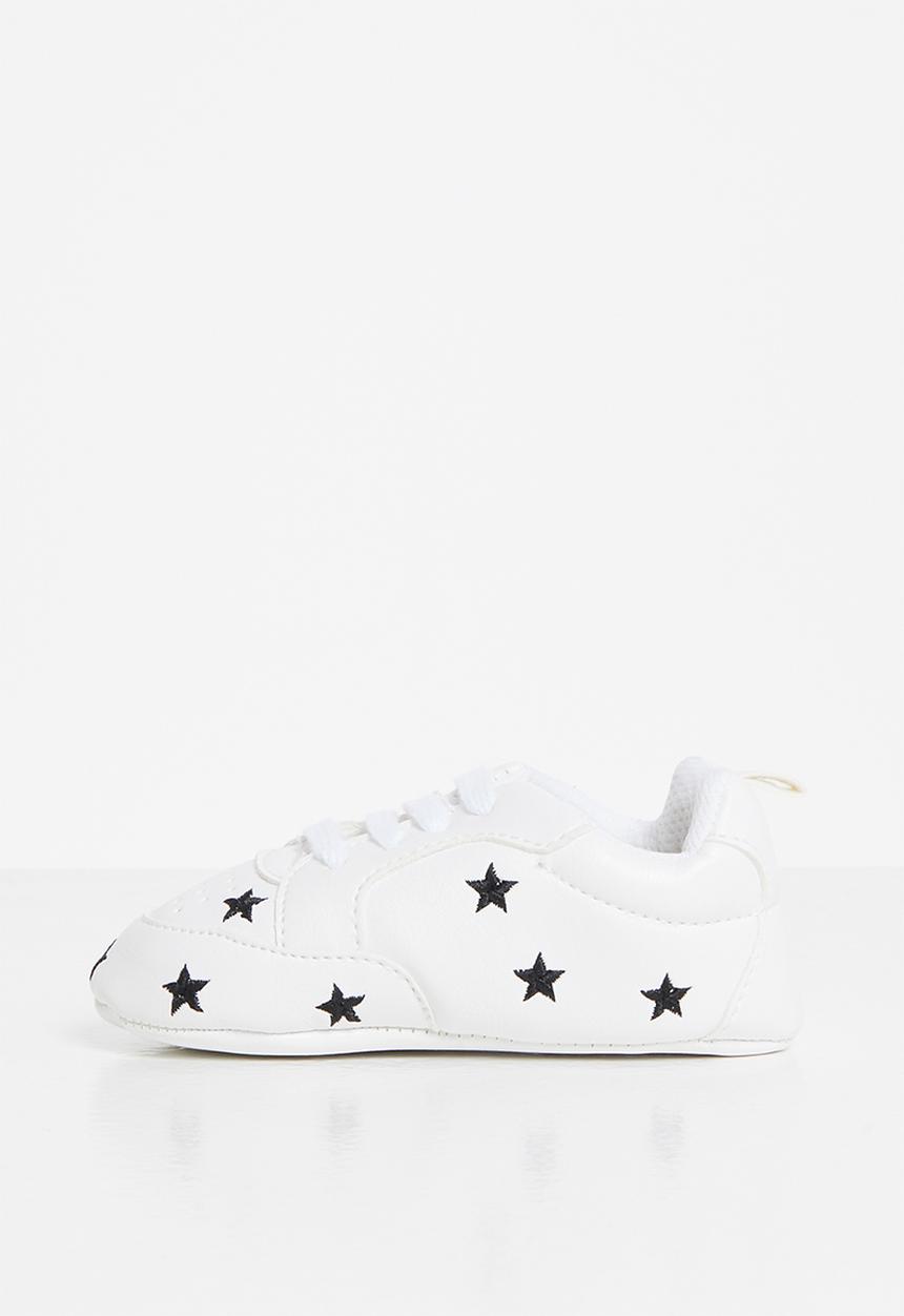 Pop Candy - Baby boys star sneakers - white