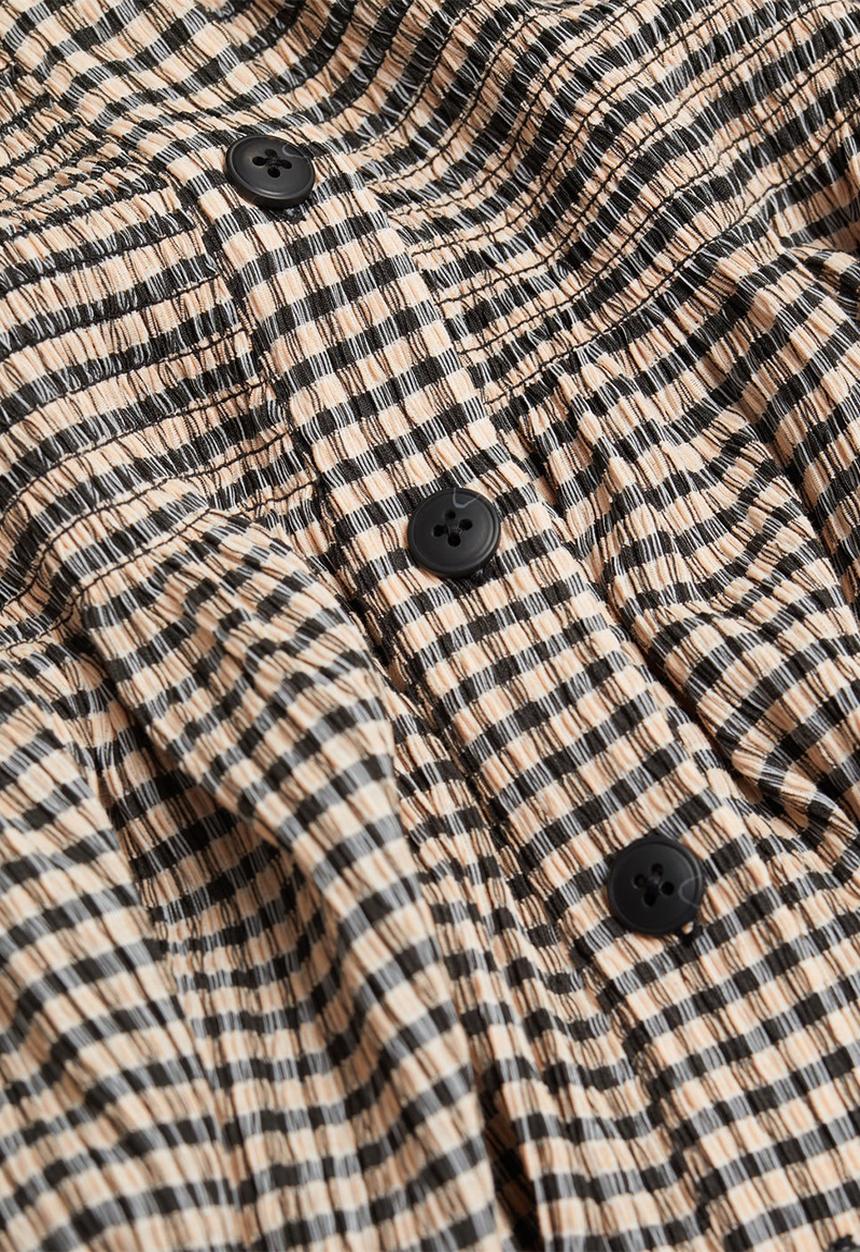 MANGO - Skirt sonia - black & neutral
