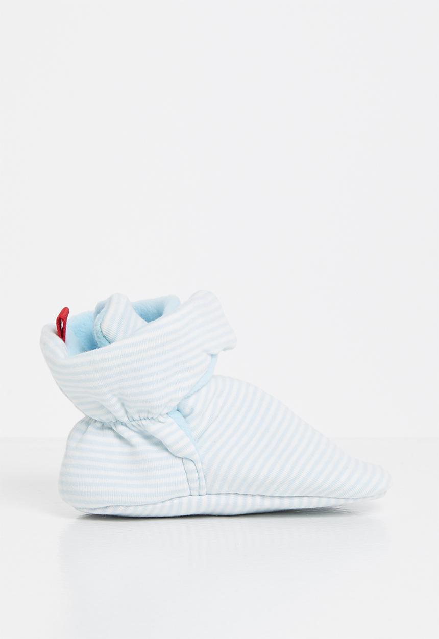 Pop Candy - Boys soft booties - light blue