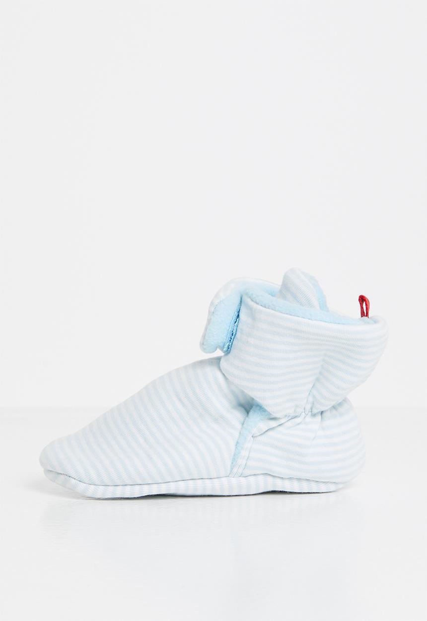Pop Candy - Boys soft booties - light blue