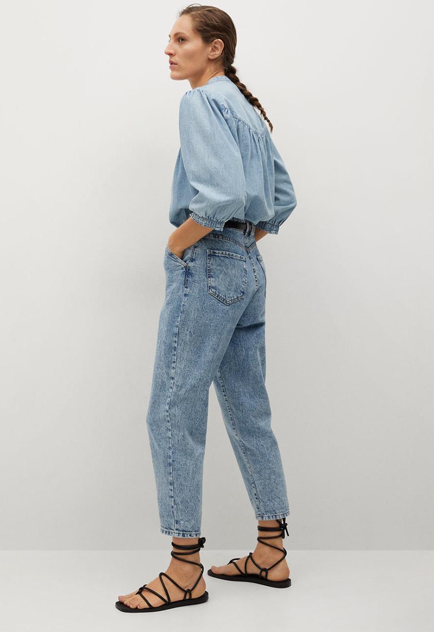 MANGO - Shirt paris - blue