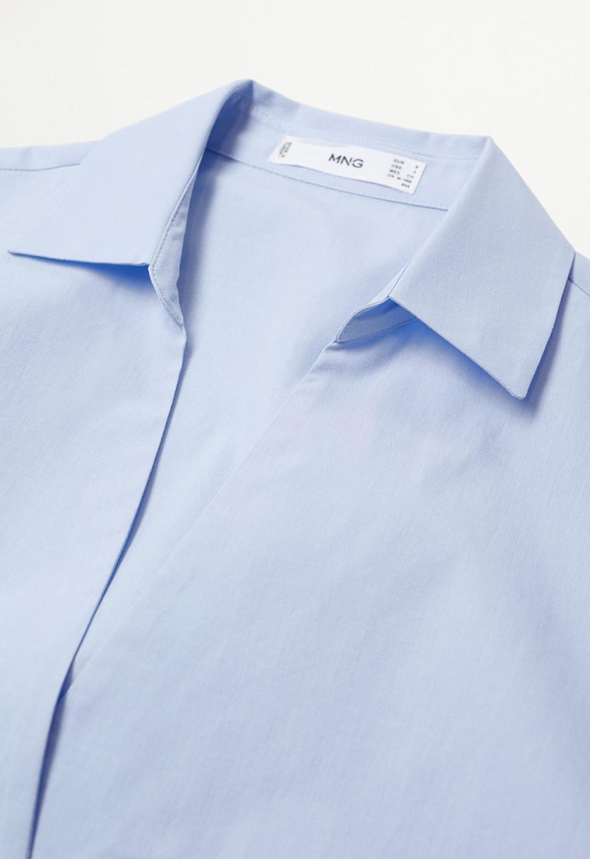 MANGO - Shirt lluna - blue