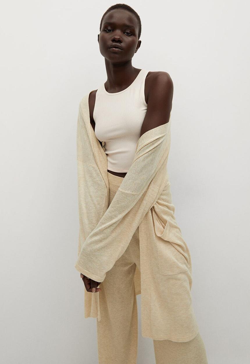 MANGO - Cardigan tobias - neutral